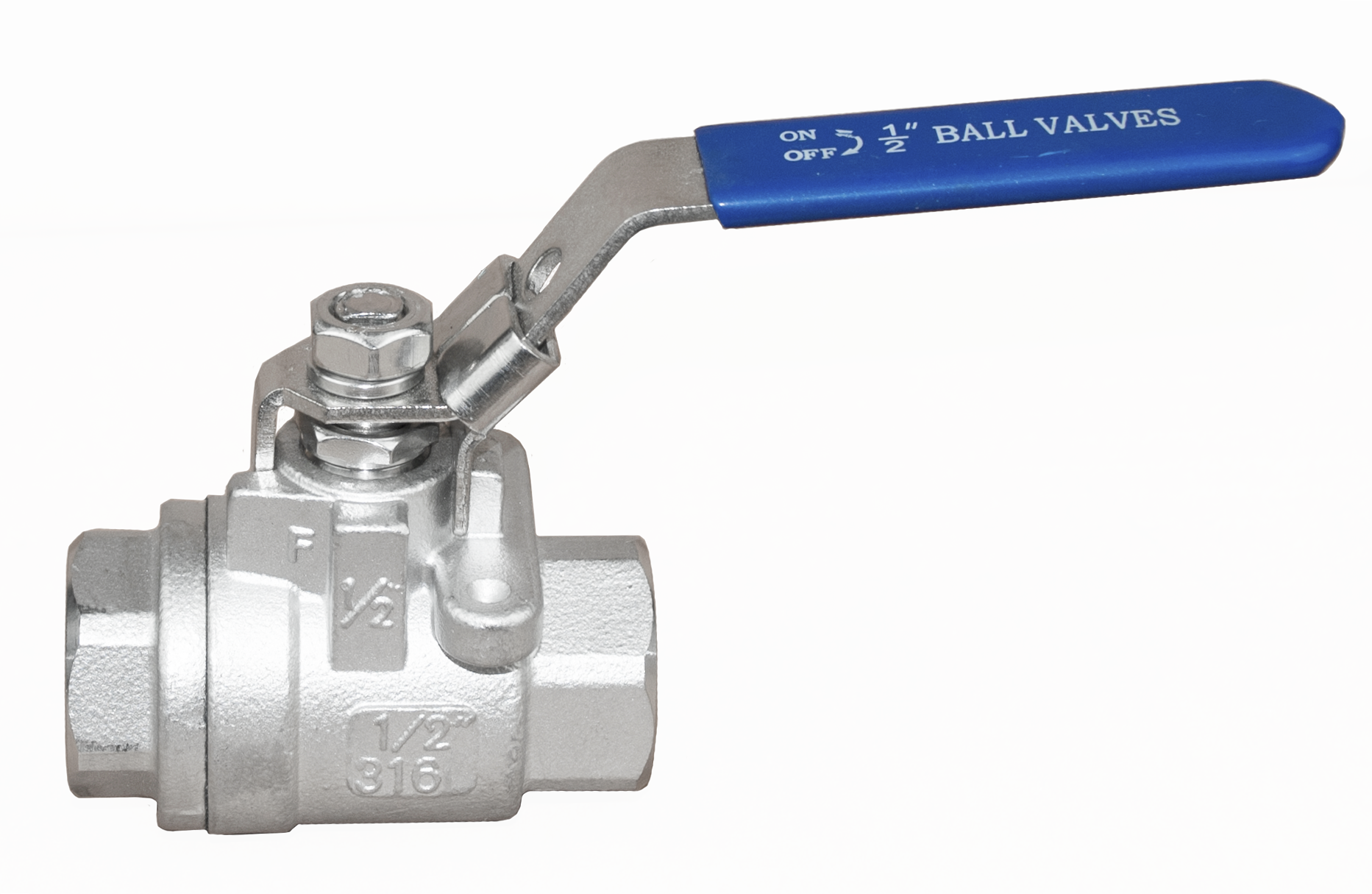 2PC Threaded Ball Valve 2000WOG